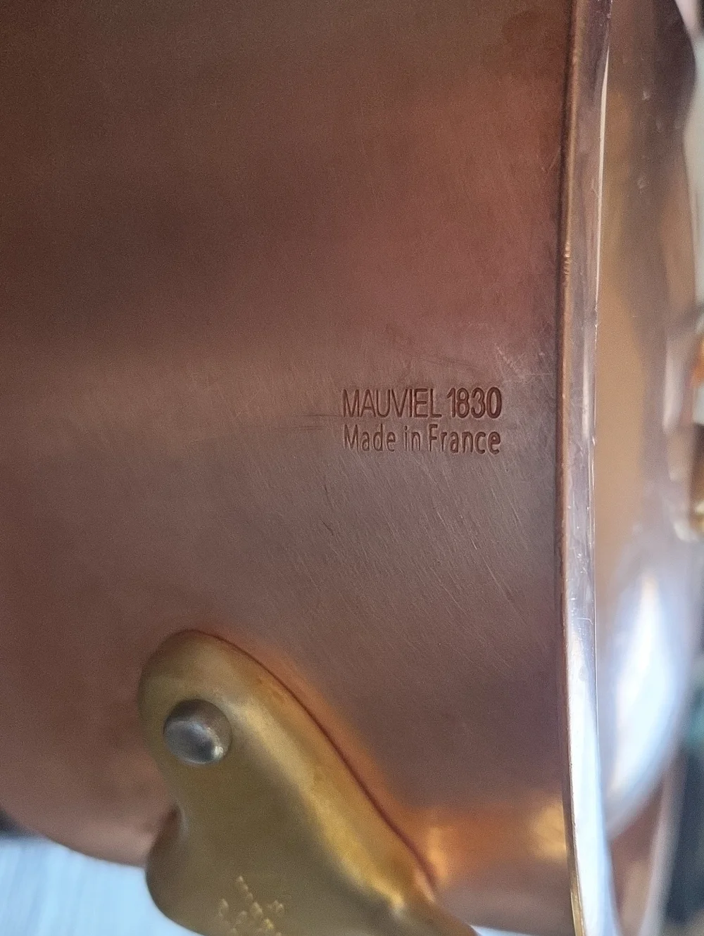 Mauviel Copper Saucepan